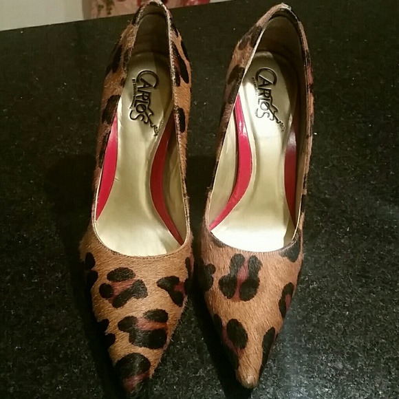 Leapard pointy toe pump - Picture 1 of 3